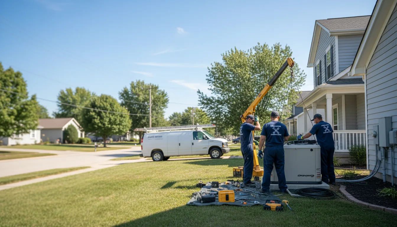 Generator Installation in Hancocks Bridge, NJ near me